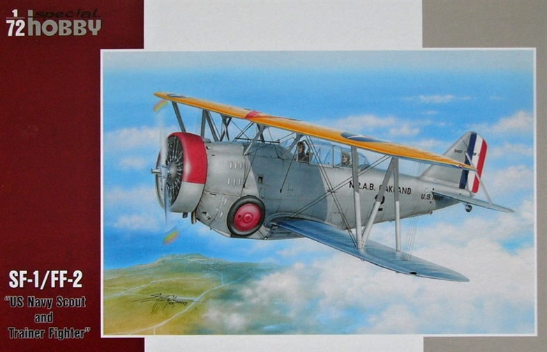 Пластикова модель 1/72 Special hobby 72244 Американський винищувач SF-1/FF-2 US Navy Scout and Trainer Fighter, фото 1