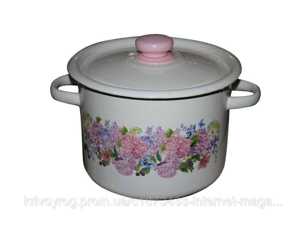 Каструля ем. 9л /2 циліндрична Анабель (молочна) (I1621/2) ТМ IDILIA, фото 1