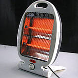 Інфрачервоний кварцовий електричний обігрівач дуйка батарея гармата RB-161 Rainberg Quartz Heater 800Вт, фото 7