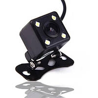 Парковочная камера заднего вида на авто A-101 ЛЕД (Black) | Камера заднего хода с подсветкой