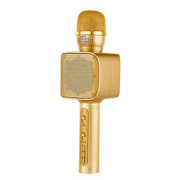 Мікрофон для караоке Magic Karaoke YS-68 (Gold) | Караоке-мікрофон з блютузом