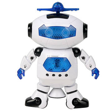 Робот дитячий Dance (White) | Світиться інтерактивний робот танцюрист