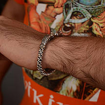 Браслет Рагнара Лодброка, серіал Вікінги, Скандинави, Срібло 925 проба, фото 2