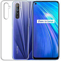 Прозорий силіконовий чохол для Realme 6