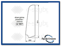 Стекло Hitachi ZX29U-3 мини-экскаватор ZX33U-3 Hitachi ZX38U-3 ZX60USB-3 - верхняя передняя дверь