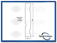 Стекло Hitachi ZX29U-3 мини-экскаватор ZX29U-3 ZX33U-3 ZX38U-3 ZX48U-3 ZX52U-3 - Дверь задняя часть