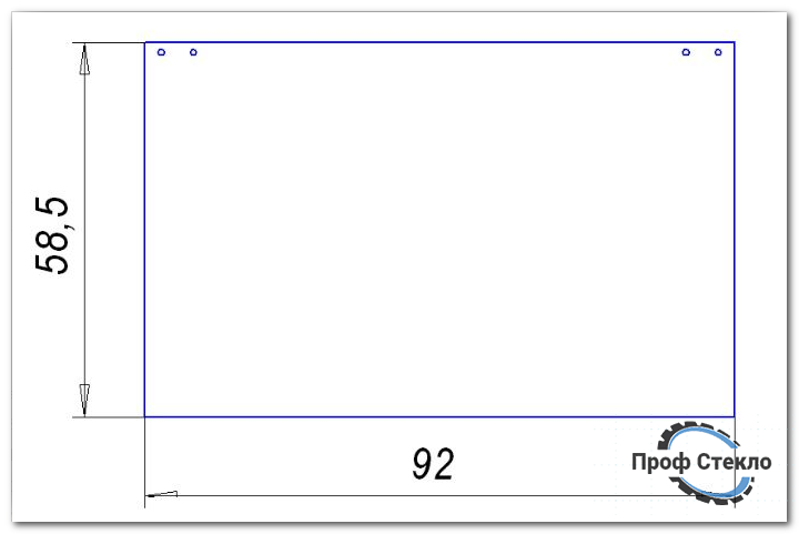 Скло екскаватор-навантажувач Case 580, 590 K/LE/SLE/SUPER LE/LXT-наверх