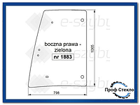 Стекло экскаватор-погрузчик Komatsu WB91R WB93R WB97R WB97S WB146PS WB156PS - правая сторона