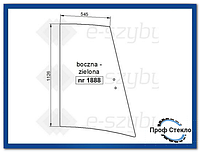 Стекло экскаватор-погрузчик Komatsu WB93R-2 WB97R-2 WB97S-2 WB140-2 WB140PS-2 WB140-2N - боковая левая правая