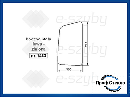 Скло Deutz-Fahr Agrotron K 90 100 110 120 410 420 430 610 бічне ліве