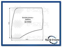 Стекло экскаватор CAT M313C M315C M316C M318C M322C-правая сторона