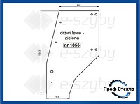 Стекло Deutz-Fahr DX 3.10 3.30 3.50 3.60 3.65 3.70 3.80 3.90 левая дверь зеленое