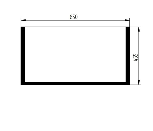 Скло переднє спіднє міні екскаватора CAT 307B