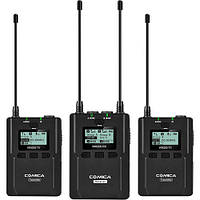 Бездротова мікрофонна система Comica Audio CVM-WM200A 2-Person Camera-Mount Wireless Omni Microphone System