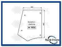 Стекло экскаватор-погрузчик Fiat B95 B100 B110B B200B FB100.2 FB110.2 FB200.2 -сторона (левая, правая)