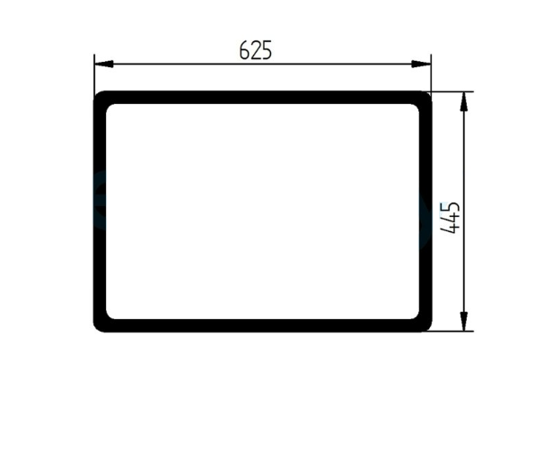 Скло переднє спіднє міні екскаватора CAT 303CR, 304CR, 305CR