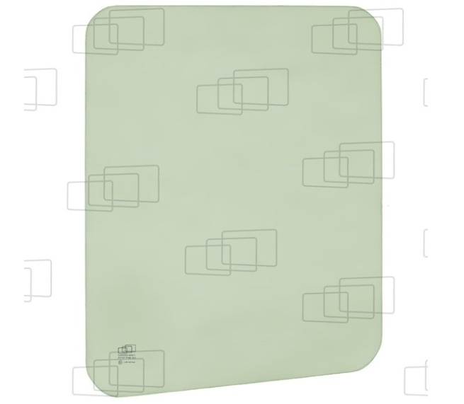 Скло дверцят верхнє грейдера CAT 120H, 120K, 120K 2, 12H, 12K, 135H, 140H