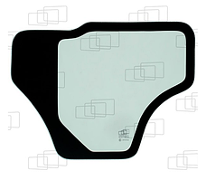 Скло дверцят нижнє екскаватора Doosan DX140LCR, DX140LCR-3, DX235LCRV, DX235LCR-3