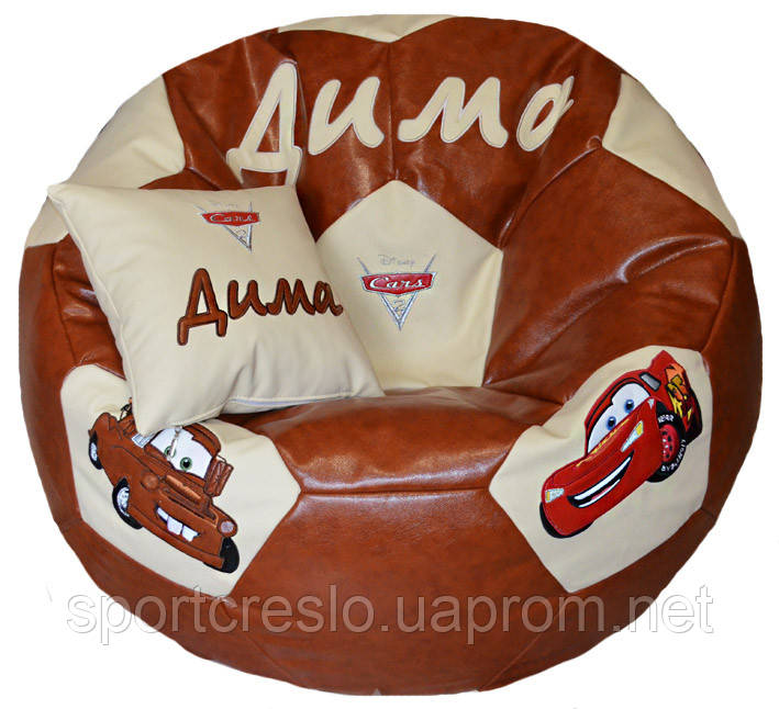 Мягкое Кресло-мяч пуфы с вышивкой бескаркасная мебель, цены в описании - фото 4 - id-p179640793