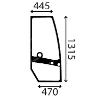 Стекло погрузчика Atlas AR55, 65, 95 - правая дверь