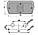 Ліхтар задній лівий Cobo трактор Case, Fiat, Ford, Massey Ferguson, New Holland 83960360, E4NN13N510AB, фото 5