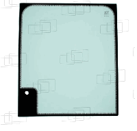 Стекло лобовое мини экскаватора O&K RH1.17, RH1.29, RH1.35, RH1.48