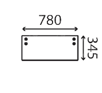 Стекло переднее нижнее мини экскаватора JCB 48Z-1, 51C-1, 51R-1, 55Z-1 - с 2014 года