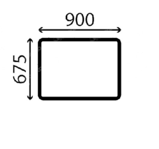 Заднє скло Case