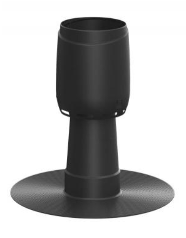 Аератор плоскої покрівлі Alipai Flow — 110 мм, фото 1