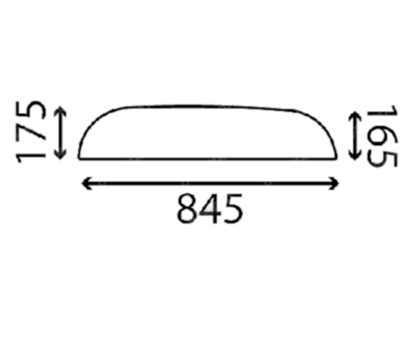 Скло верхнє праве бічне міні екскаватора Case 15, 16, 28, 31, 35, CX15, CX16
