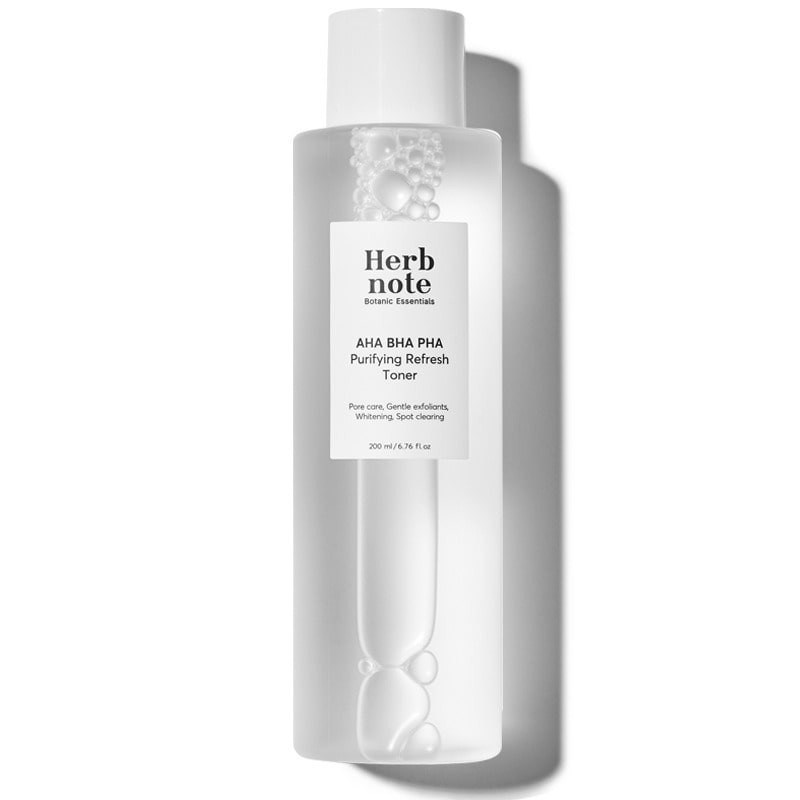 Кислотний тонер з гамамелісом Herbnote AHA BHA PHA Purifying Refresh Toner 200ml