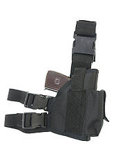 Кобура на стегно штурмова швидкознімна ПМ і ФОРТ чорна