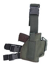 Кобура на стегно тактична штурмова ПМ і Форт швидкознімна Olive 4889