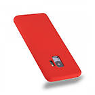 Чехол Silicone Case full для Samsung Galaxy S9 plus (G965) Red, фото 7