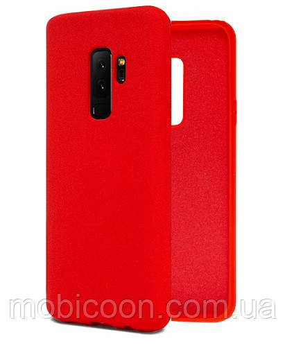 Чехол Silicone Case full для Samsung Galaxy S9 plus (G965) Red