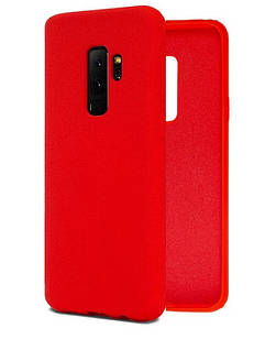 Чехол Silicone Case full для Samsung Galaxy S9 plus (G965) Red