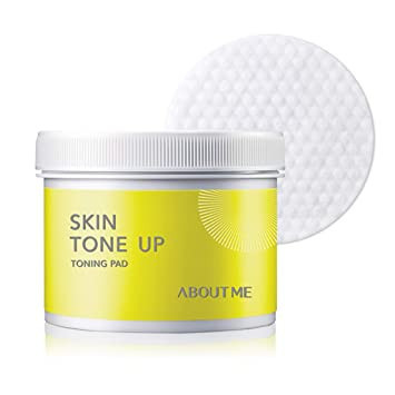 Тонер-пади для очищення обличчя About Me Skin Tone-Up Toning Pad 60 шт.