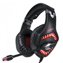 Наушники игровые для ПК Onikuma K1B Pro Черный+Красный