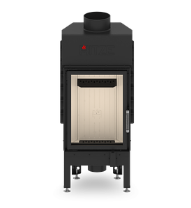 Повітряна пічна камінна топка зі склом для опалення будинку, дачі Hitze ALBERO AL9S.V