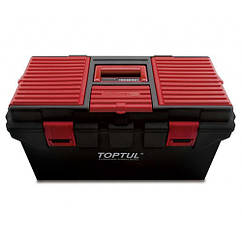 Ящик для інструментів пластиковий 4 секції 556x278x270 TOPTUL TBAE0401