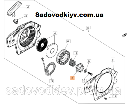 Хроповик стартера для бензопили Oleo-Mac GSH 40 (50310301R)
