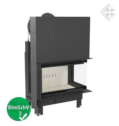 Камінна топка Kratki MBO 15 Гільйотина + Правое скло, фото 3