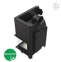 Камінна топка Kratki MBO 15 Гільйотина + Правое скло, фото 5