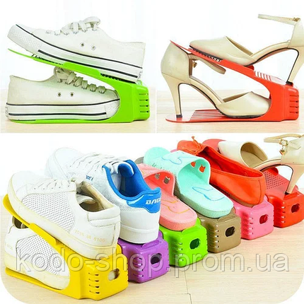 Підставка для зберігання взуття SHOES HOLDER (6 штук в комплекті), фото 2