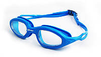 Очки для плавания Sprint Soft Frame Silicone Antifog Goggles (SA-218-blue-smoke), синий