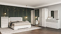Спальня в сучасному стилі Вівіан 6Д Світ меблів, колір аляска