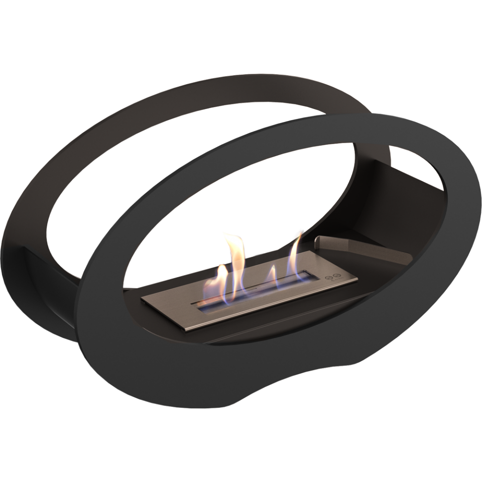 Біокамін Kratki ECHO чорний