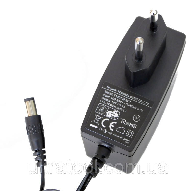 Блок живлення для роутера TP-link DC 12v 1a (штекер 5.5/2.1 мм) original