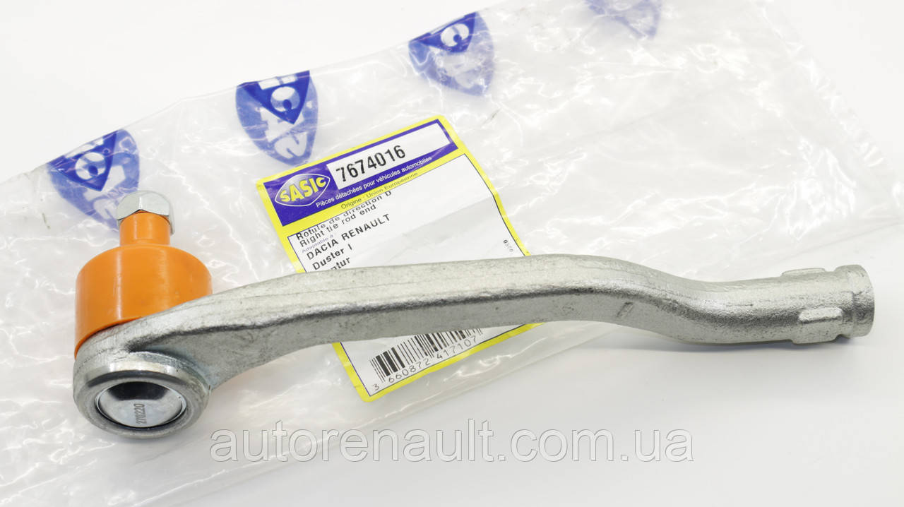 Наконечник (правий) на Рено Дастер починаючи з 2011> SASIC (Франція) 7674016, фото 1