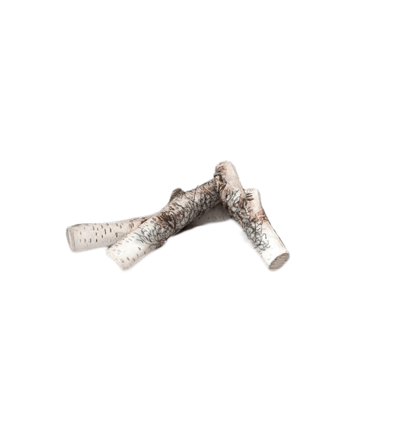 Керамічні дрова з інсталяцією вогню для біокаміна KAMI 1шт.